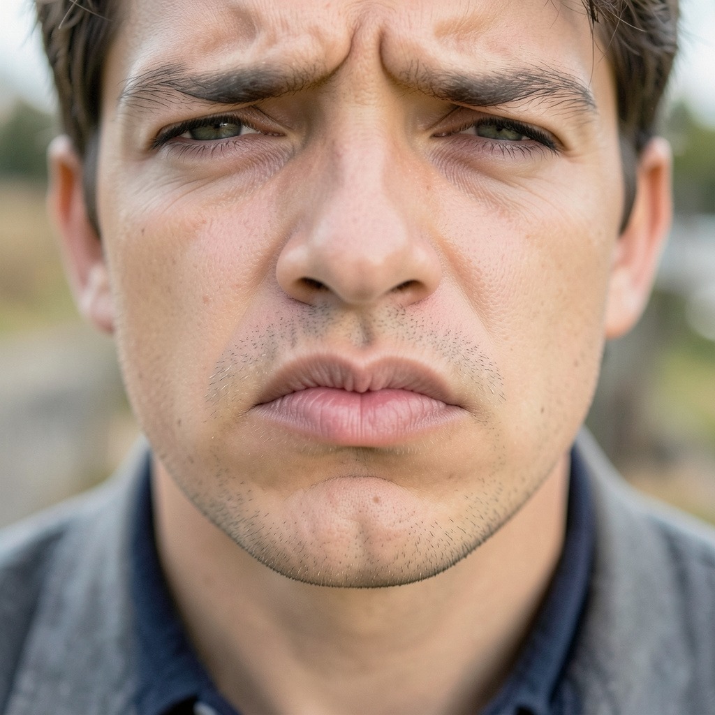 upper lip twitching superstition