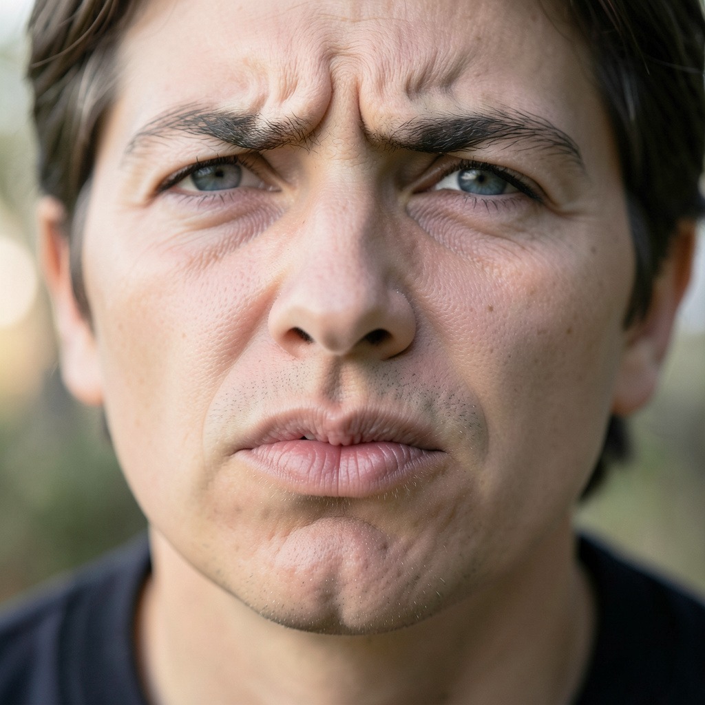 upper lip twitching superstition